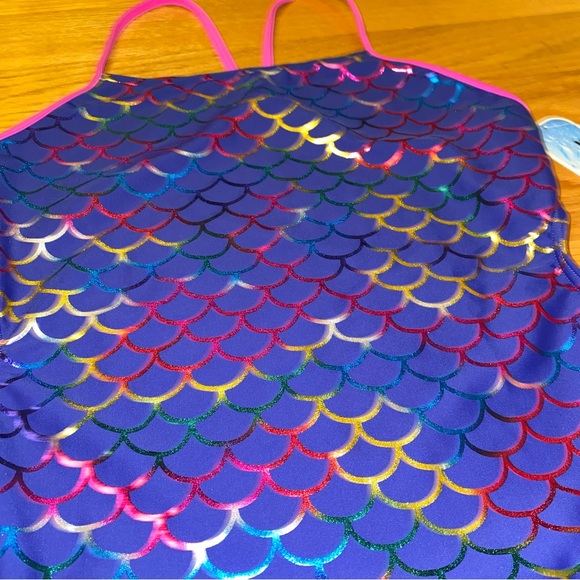 🎉SPORTI mermaid foil micro-back one-piece swimsuit - Picture 11 of 17